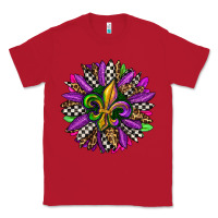 Red mardi gras sunflower Classic Tee - OliviaCreatesArt