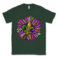Sports Green mardi gras sunflower Classic Tee - OliviaCreatesArt