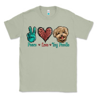 Matcha Peace Love Toy Poodle Classic Tee - Jasminsmagicworld