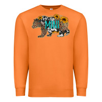 Carrot baby bear mini sunflowers leopard cowhide mother's day Premium Sweatshirt - Jasminsmagicworld