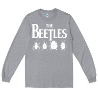 Heather Grey beetles Long Sleeve Tee - artisFamous