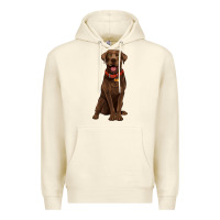 Sandshell chocolate lab labrador retriever Premium Hoodie - Artiststas