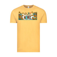 Vintage Mustard blessed nurse libbey glass Vintage Tee - BundleAndBundleShop
