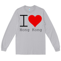 Moon Dust i love hong kong Long Sleeve Tee - artisFamous