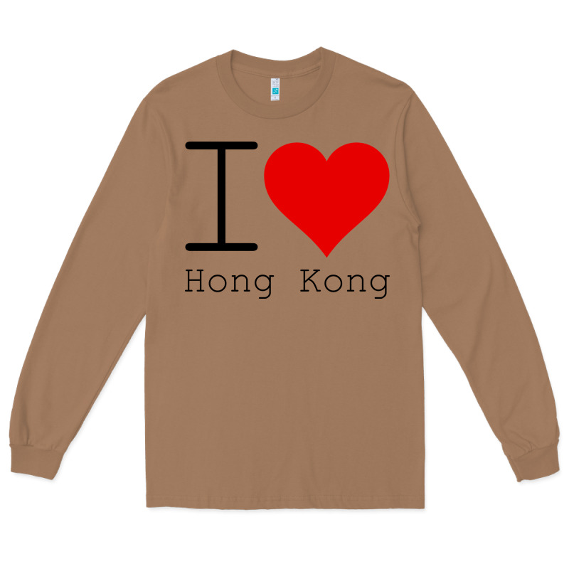 I Love Hong Kong Long Sleeve Tee by artisFamous | Teevron