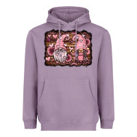 Lavender valentines day gnomes couple Heavyweight Hoodie - Jasminsmagicworld