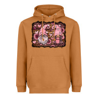 Valentines Day Gnomes Couple Heavyweight Hoodie | Teevron