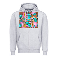 Heather Grey western mini Zipper Hoodie - RanaPortraitStore