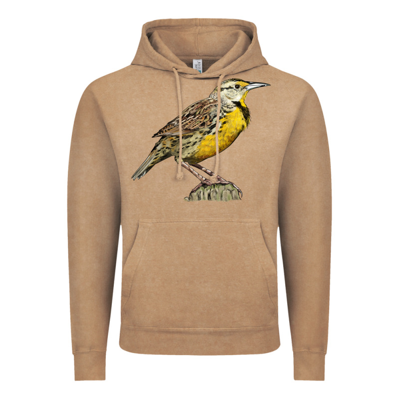 Western Meadowlark Vintage Hoodie by LillyAllenDesigns | Teevron
