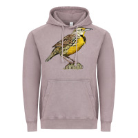 Vintage Zinc Western Meadowlark Vintage Hoodie - LillyAllenDesigns