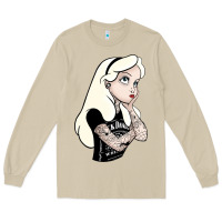 Mushroom alice tattoo Long Sleeve Tee - artisFamous
