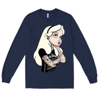 Navy alice tattoo Long Sleeve Tee - artisFamous