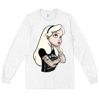 White alice tattoo Long Sleeve Tee - artisFamous