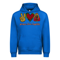 Cobalt Peace Love Lupita Urban Hoodie - Jasminsmagicworld