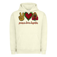 Pigment Pistachio Peace Love Lupita Urban Hoodie - Jasminsmagicworld