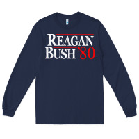Navy regan bush for dark Long Sleeve Tee - artisFamous