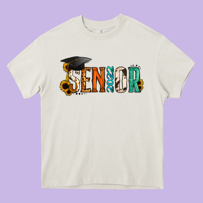 Senior 2022 Heavy Core Tee Designed By Jasminsmagicworld