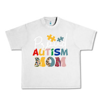 Lunar Rock Proud Autism Mom Leopard Pattern Design Autism Awa Urban Heavy Tee - CowhideDigitalArt