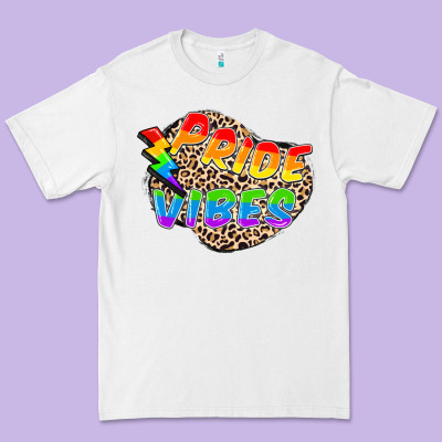 Pride Vibes Premium Tee Designed By Fadigitalartstudio