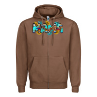 Chestnut western mama Zipper Hoodie - RanaPortraitStore