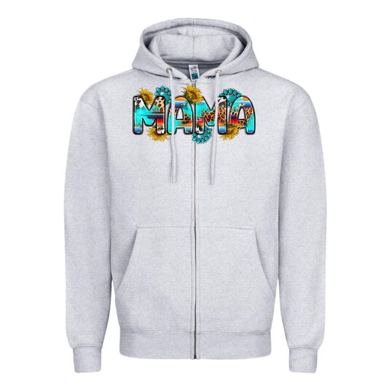 Western Mama Zipper Hoodie by RanaPortraitStore | Teevron