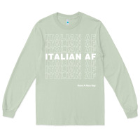 Matcha italian af Long Sleeve Tee - artisFamous