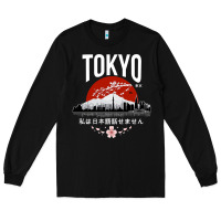 Black tokyo Long Sleeve Tee - artisFamous