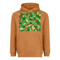 Meerkat St. Patrick's Day Shamrock Leopard Heavyweight Hoodie - RanaPortraitStore