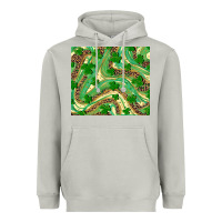 Moon Dust St. Patrick's Day Shamrock Leopard Heavyweight Hoodie - RanaPortraitStore