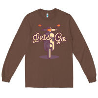 Chestnut vespa Long Sleeve Tee - artisFamous