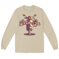 Mushroom vespa Long Sleeve Tee - artisFamous
