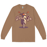 Toasted Coconut vespa Long Sleeve Tee - artisFamous