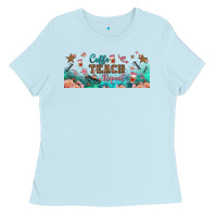 Baby Blue coffe teach repeat libbey glass Ladies Tee - BundleAndBundleShop