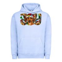 Pigment Grape Ice dachshund christmas joy Urban Hoodie - RanaPortraitStore