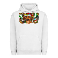 Pigment Lunar Rock dachshund christmas joy Urban Hoodie - RanaPortraitStore