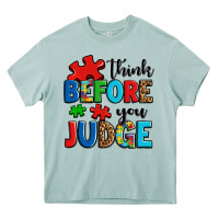 Think Before You Judge Heavy Core Tee | Teevron