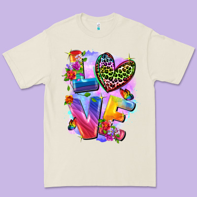Love Pride Premium Tee Designed By Fadigitalartstudio
