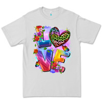 Dove Grey Love pride Premium Tee - FaDigitalArtStudio