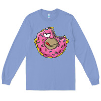 Colony Blue DONUT Long Sleeve Tee - artisFamous