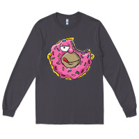 Smoke DONUT Long Sleeve Tee - artisFamous
