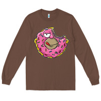 Chestnut DONUT Long Sleeve Tee - artisFamous