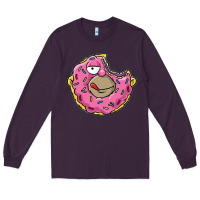 Plum DONUT Long Sleeve Tee - artisFamous