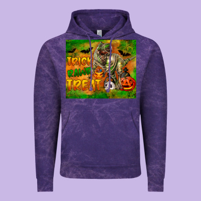 Trick Rawr Treat Vintage Hoodie Designed By Lillyallendesigns