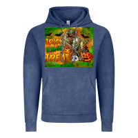 Vintage Denim Trick Rawr Treat Vintage Hoodie - LillyAllenDesigns
