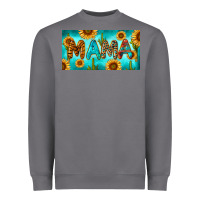 Storm western mama with sunflowers and cactus Heavyweight Sweatshirt - RanaPortraitStore