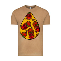 Vintage Camel african masks teardrop  5 Vintage Tee - BundleAndBundleShop