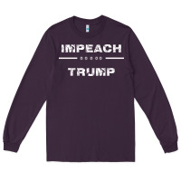 Plum impeach trump Long Sleeve Tee - artisFamous