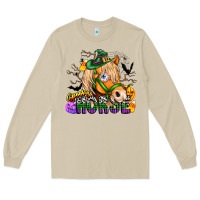 Mushroom spooky horse Long Sleeve Tee - CowhideDigitalArt