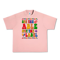 Salmon see the able not the label Urban Heavy Tee - CowhideDigitalArt