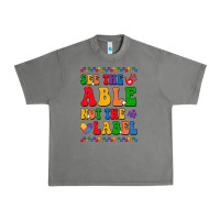 Tornado see the able not the label Urban Heavy Tee - CowhideDigitalArt